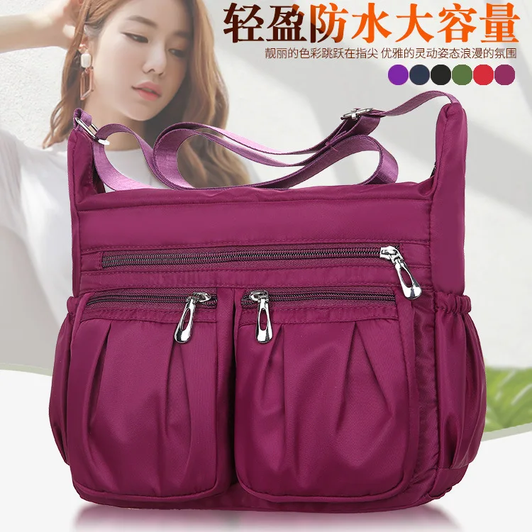 Japan Style Women Shoulder Messenger Bag Cute Waterproof Nylon Fashion  Crossbody Bag Handbags Large Capacity Travel Purse | Unilovers