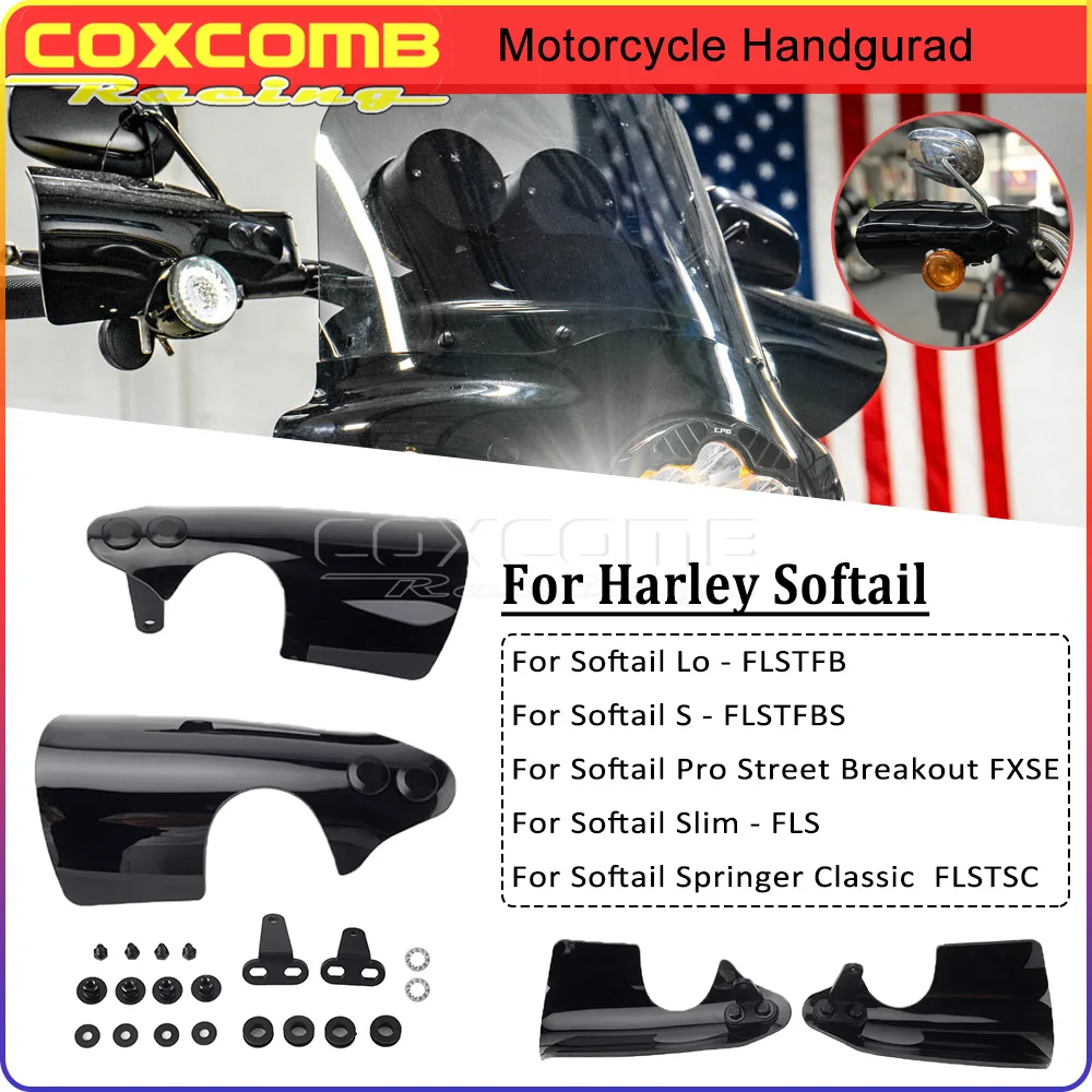

Защитная накладка на мотоцикл в клубном стиле для Harley Softail FLSTFB FLSTFBS, Классическая накладка на мотоцикл Slim Springer
