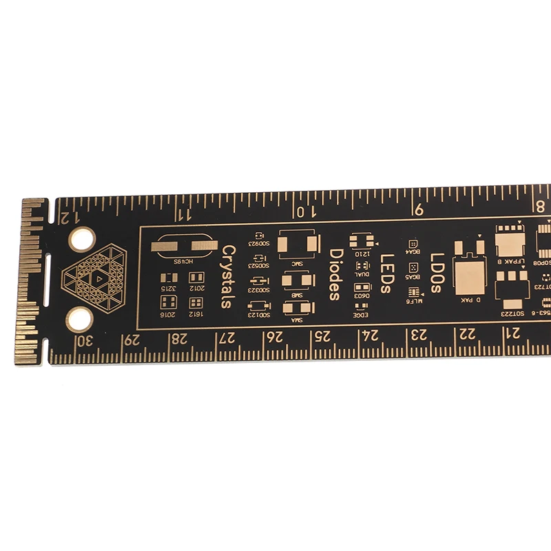 1PC 30cm NVIDIA Faith Ruler II Multifunctional PCB Ruler Drawing Ruler Engineering Ruler PCB Engineering Ruler