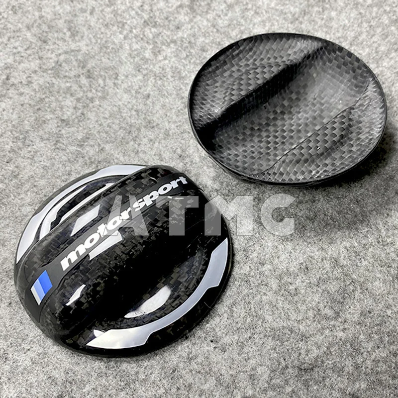 Carbon Fiber Fuel Tank Cap Cover Audi A1 A3 A4 A5 A6 A7 A8 Q3 Q5 Q7 VW Golf 7 8 Jetta Bora Polo CC Tiguan Seat Ibiza