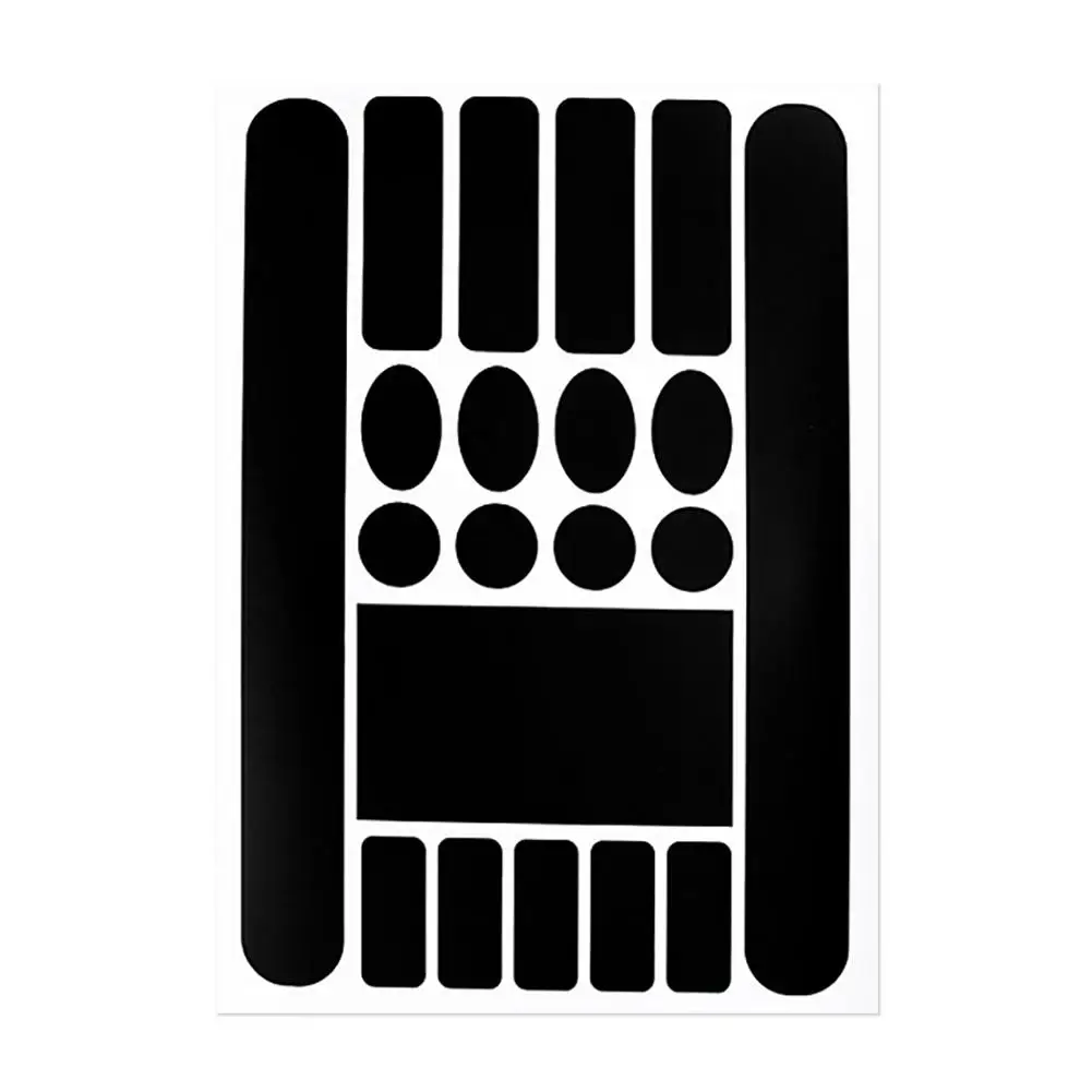 Adesivo di protezione della catena della bicicletta Adesivo per catena per la cura della mountain bike Pellicola protettiva per telaio pieghevole Adesivo per pelle di rinoceronte antigraffio