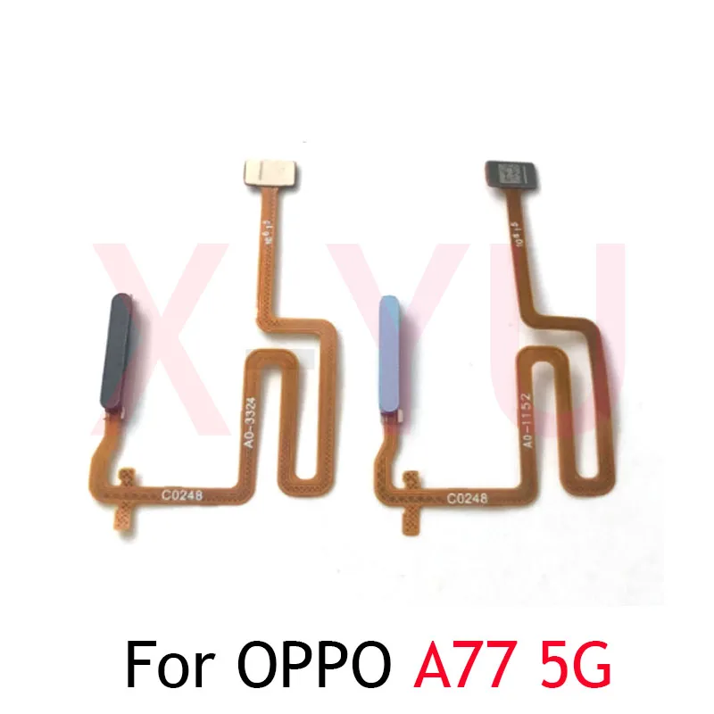 

For OPPO A77S A77 4G 5G Home Button Fingerprint Sensor Return Power Flex Cable