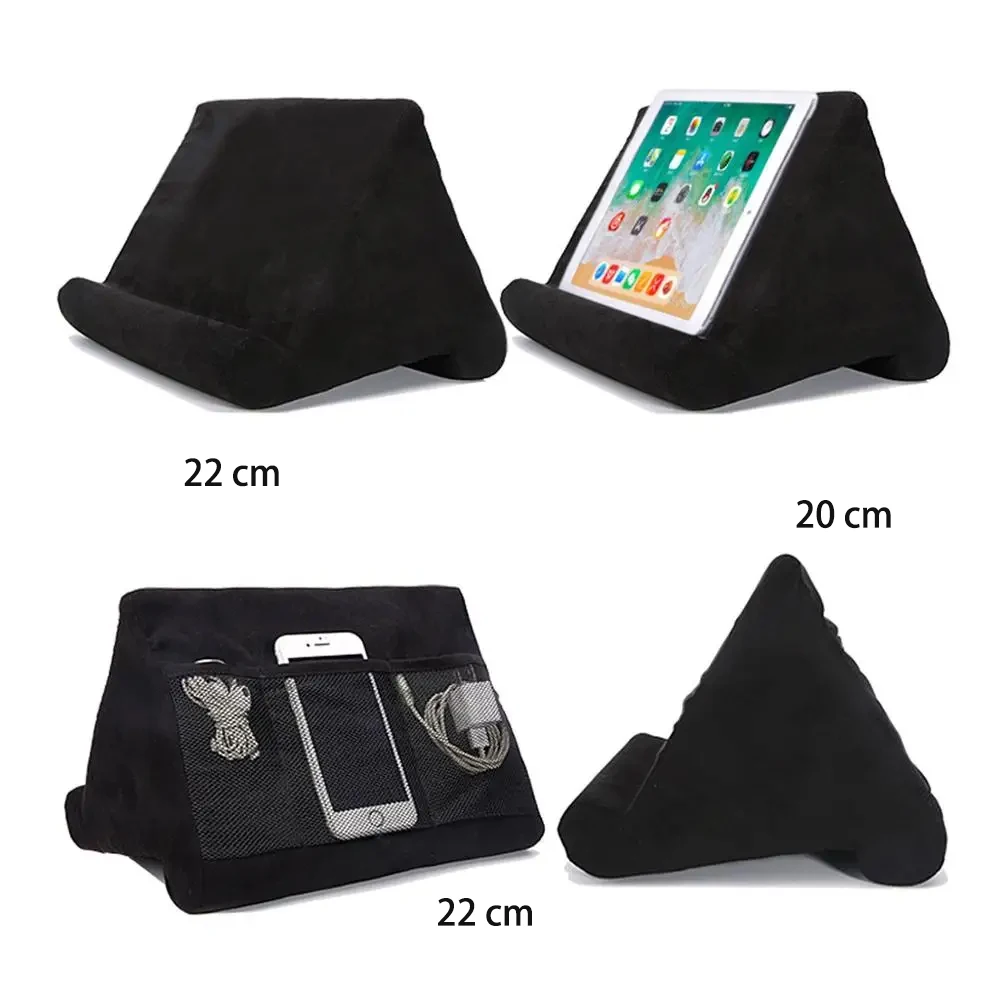 Multi-Angle Tablet and Mobile Device Support Pillow Stand