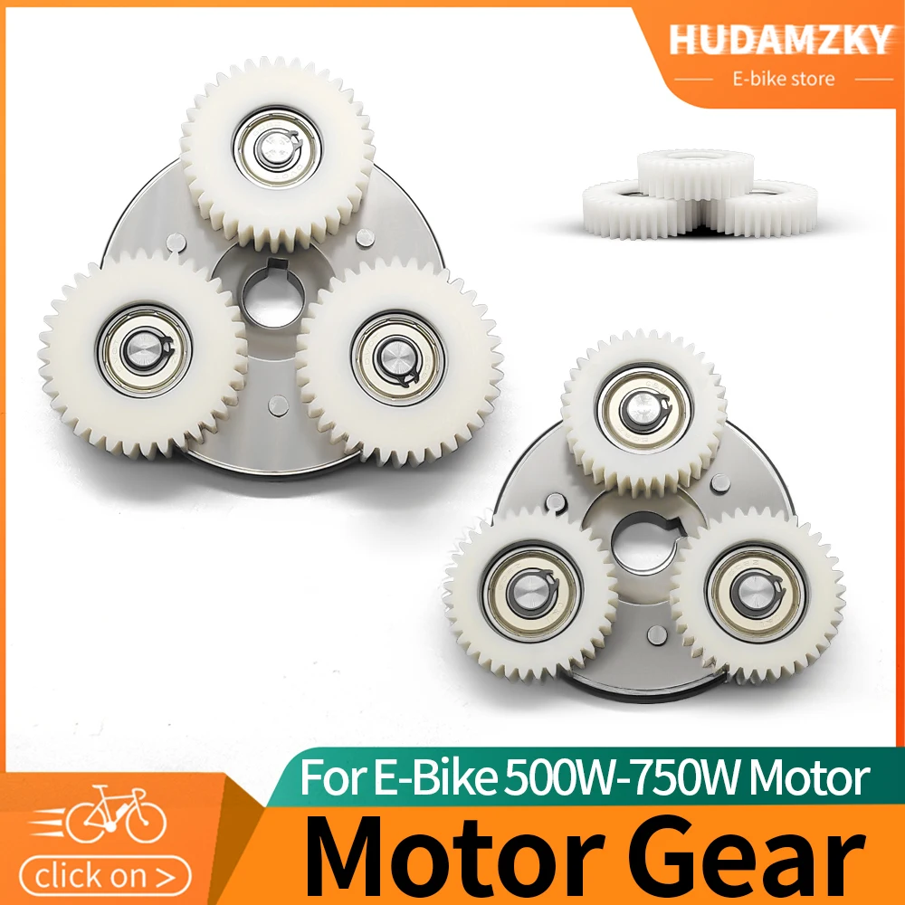 Enhanced E-Bike Planetary Gear Bearing Hub Clutch Kit, 36T Nylon 608 Ball Bearing