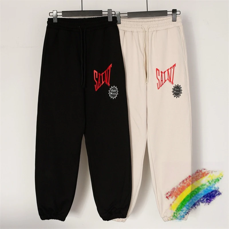 

Saint Michael Sweatpants Men Women High Quality Oversize Jogger Drawstring Pants