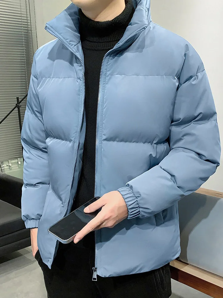 

Мужская зимняя новая парка 2023, теплая куртка, вельветовое лоскутное пальто с воротником-стойкой, Толстая теплая ветровка-пуховик, Женское пальто 8XL