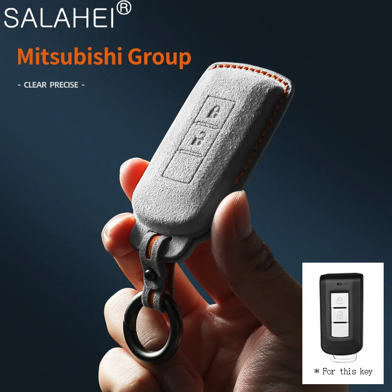 Чехол для автомобиля с 2 кнопками для Mitsubishi Outlander 2015 Pajero Sport 2020G Pajero Sport 3