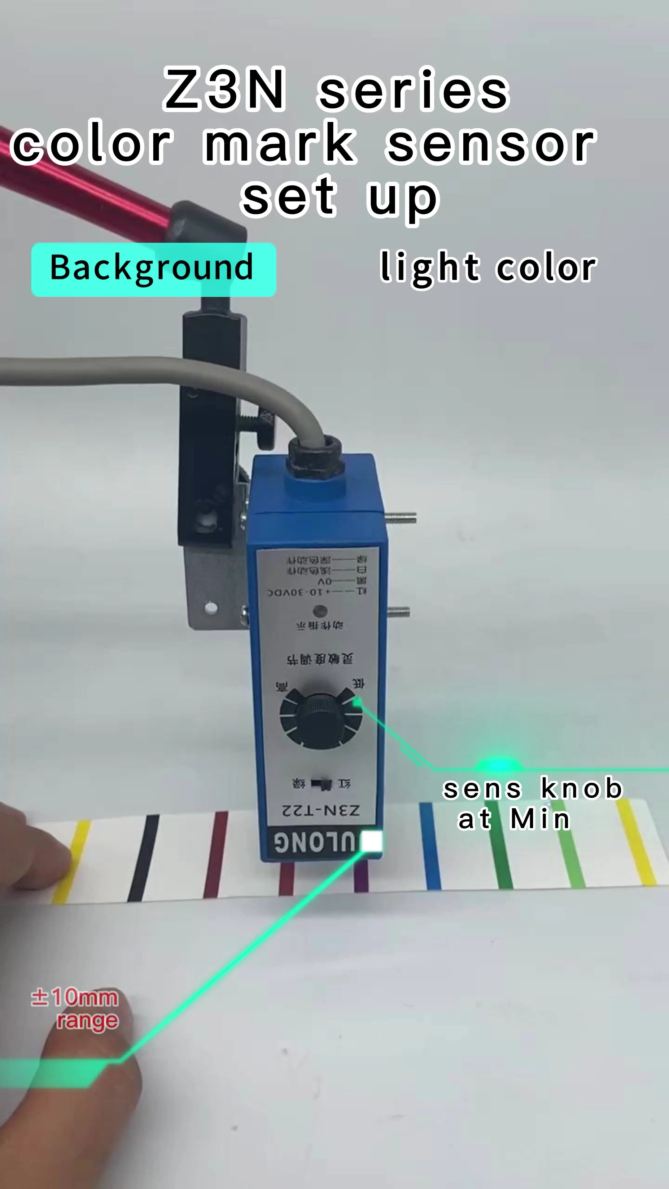 ボンゴ SONAR製 Julong Color Mark Photoelectric Sensor Z3s-Tb22
