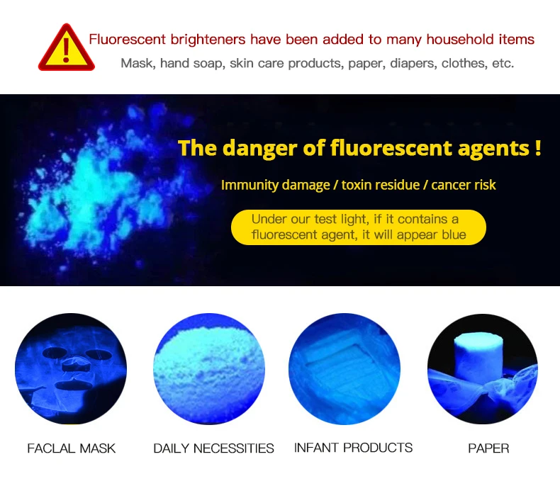 Description Picture 5 of itemPortable Blacklight Lamp UV LED Black Light Fixtures T5 Tube Lamp 6W 8W Ultraviolet Lighting Bar for Halloween Club Party Disco