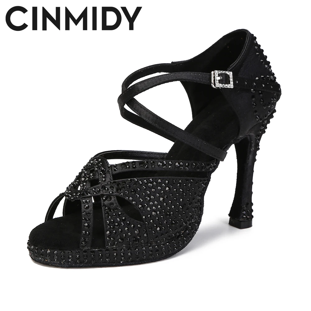 CINMIDYPlatformLatinDanceShoesTangoHighHeelDanceShoesBallroom