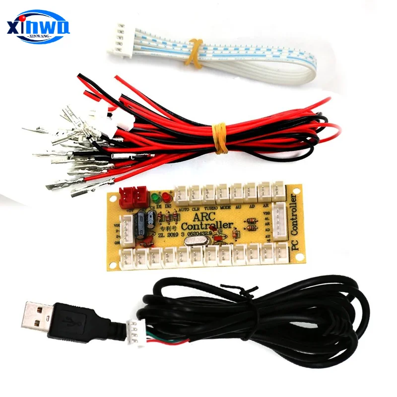 Arc-Usb-Arcade-Game-Controller-For-Pc-Raspberry-Pi-Zero-Delay-Joystick ...