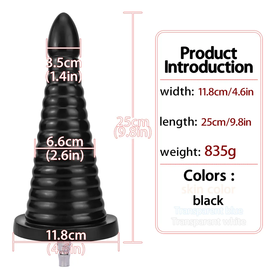 ROUGH BEAST Anal Plugs Collection Anal Expanders Oversized Masturbators Fisting Adult Products Quick Plug Connector Sex Toys
