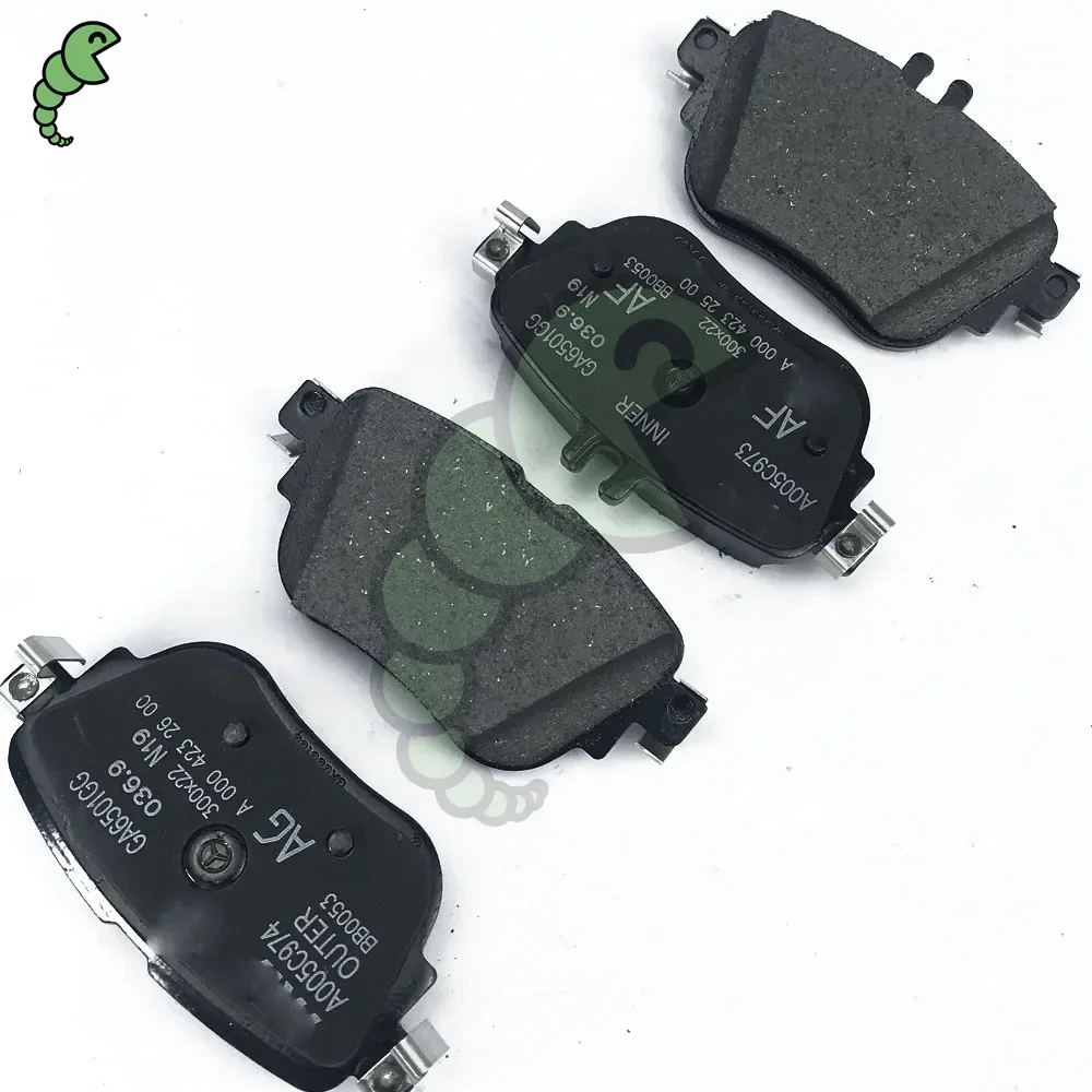 Car Brake Pads Set A0004209800 Friction Plate Brake Pad Brake Shoe For Mercedes-Benz W213 C257 A0004206000 A0004206100 A0004209700 0004209800