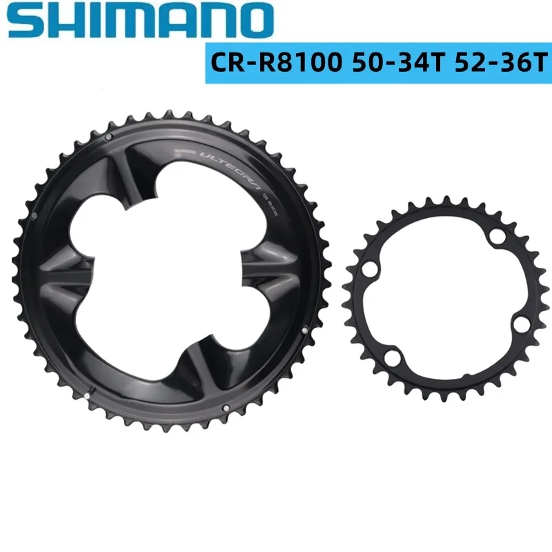 パーツ SHIMANO ULTEGRA FC-R8100 50-34T 170mm Shimano Ultegra R8100 Chainring 12s For FC-R7100 R8100 34T