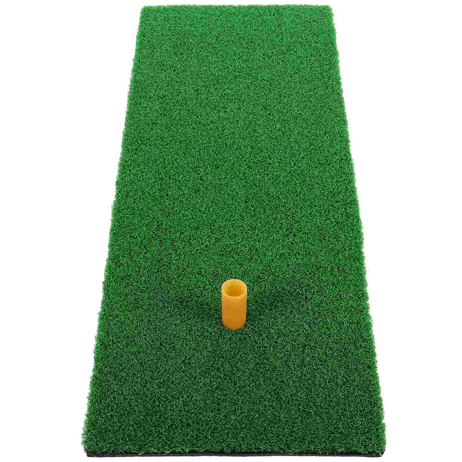 

Indoor Golf Hitting Mat Mats Swing Practice Mat Artificial Turf Putting for Indoors Sbr Bottom Hitting Training