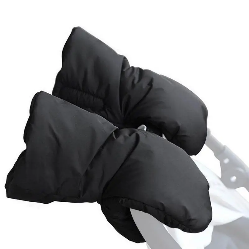 

Pram Hand Muff Waterproof And Antifreeze Gloves For Baby Strollers In Autumn And Winter Pushchair Accessories Black