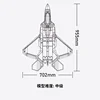Xfly Xunfei Model Airplane Culvert Twin 40mm F-22 Raptor Raptor 4s Electric Rc Plane Toy Gift 3