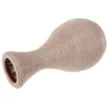 Woven Flower Tall Decorative Containers European Woven Plastic Vase Style Beige Braided Plastic Lasting 1