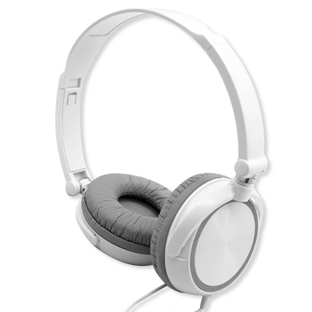 사운드 유선 헤드폰 오버 이어 헤드셋, 베이스 HiFi 사운드 음악 스테레오 이어폰, PC MP3 휴대폰용 유연한 조절식 헤드셋