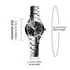 VA VA VOOM Fashion Tungsten Steel Women Watch 25mm Small Dial Diamond Glass Luxury Quartz Movement Women Gift Wrist Watch Reloj 3