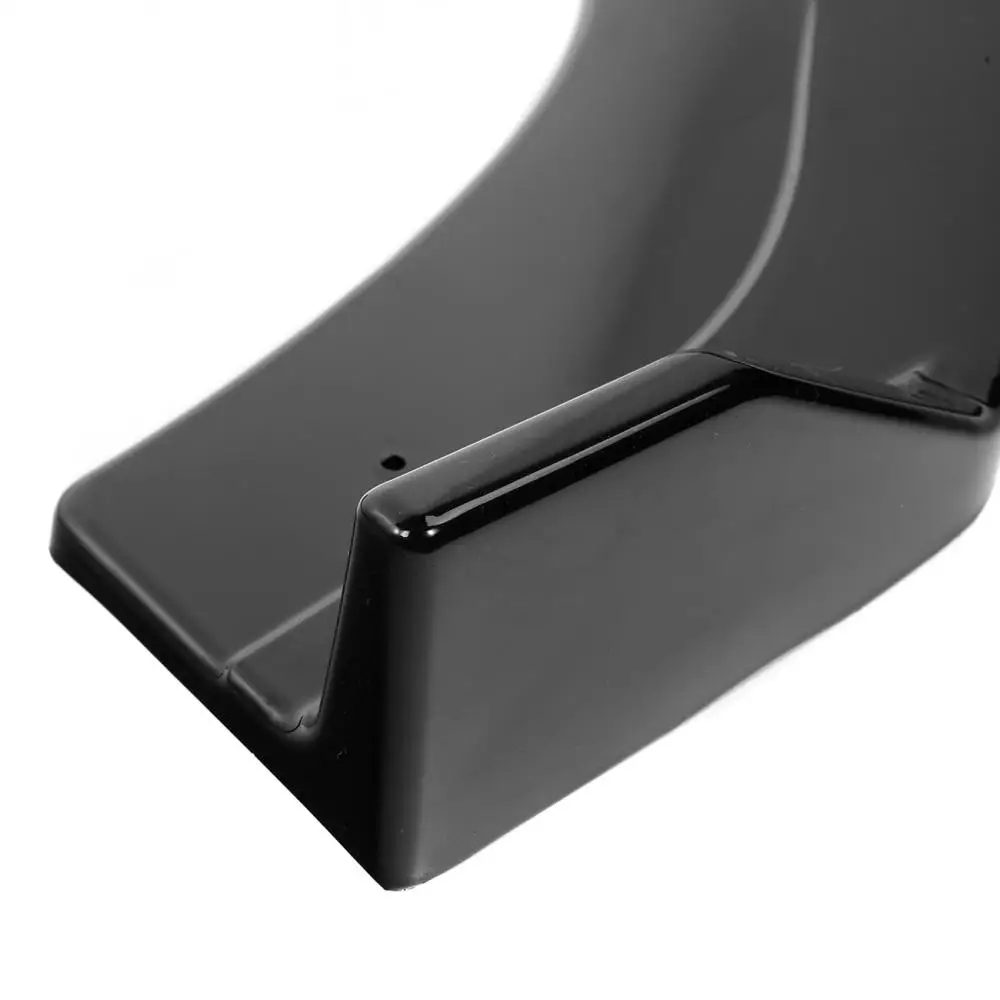 3Pcs Front Bumper Lip Spoiler Splitter Gloss Black Volkswagen Golf MK7 MK7.5 GTI R R-line GTD 2014 -