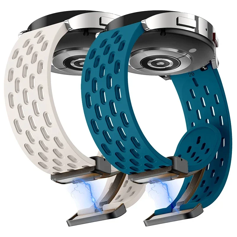 Magnetic Buckle Watch Strap, 20mm & 22mm Adjustable Band