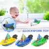 Kids Speed Boat Ship Wind Up Toy Bath Toys Shower Toys Float In Water Kids Classic Clockwork Toys for Children Boys Gift U4G4 6