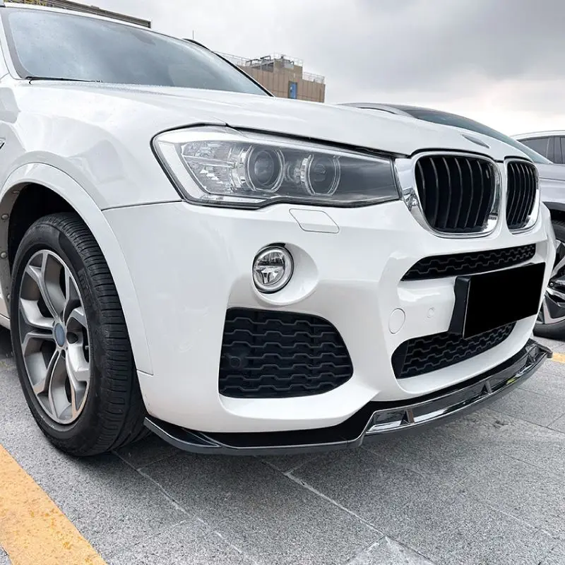 BMW X3 F25 X4 F26 M 스포츠 M40i XDrive 20i 28i 30i 35i 20d 30d 35d 2014년부터 2018년까지 전용 프론트 범퍼 립 스포일러 스플리터 액세서리