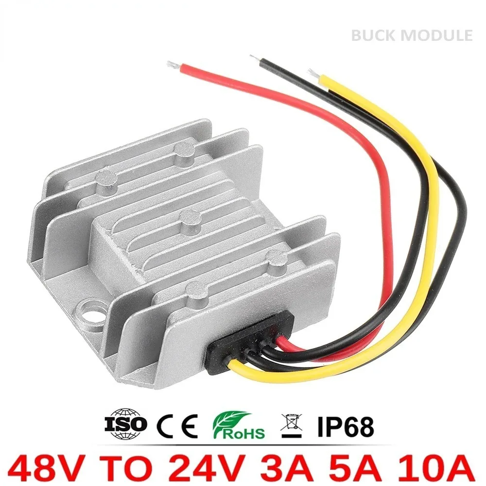 차량용 DC 벅 컨버터, 스텝 다운 전압 변압기, 36V 48V 24V 레귤레이터, 30A, 5A, 15A, 10A, 20A, 3A, 40A, DC DC-DC