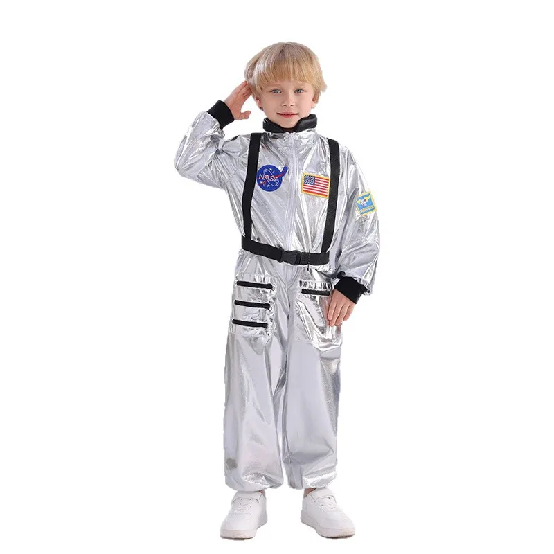 Astronaut Costume For Kids Boys Cosplay Astronaut Costume Child Space Suit Astronaut Jumpsuit For KIds Treyway Baby Coustume