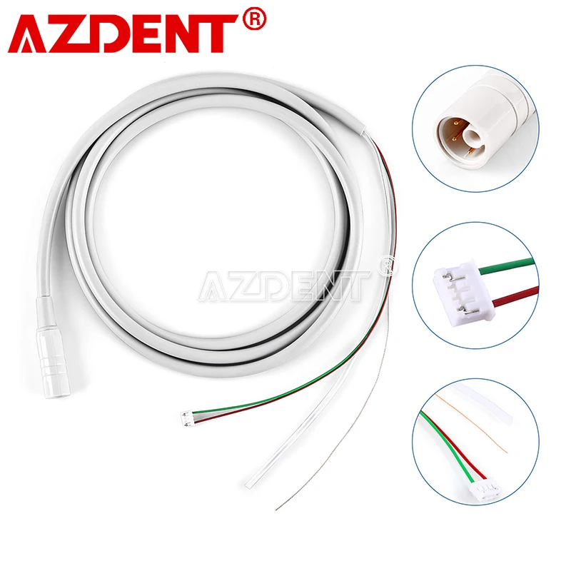 

1 шт. AZDENT Dental светодиодный Cable Tube Fit for Woodpecker EMS VRN наконечник ультразвукового скалера