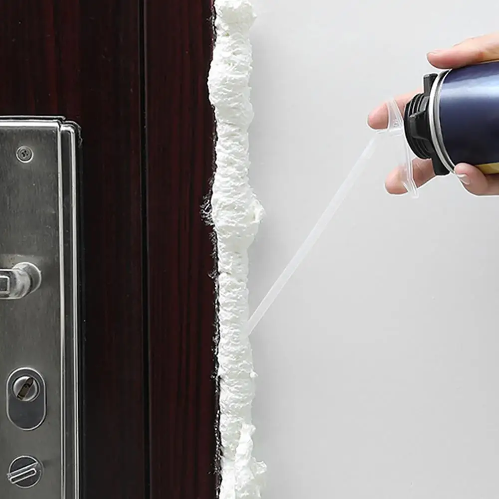 10pcs Spray Foam Tubes Nozzle Tips Gap Filling Foam Spray Replacement Tube Trigger and Tube Assembly