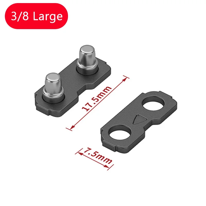 Chainsaw Chain Connector and Lock Replacement Accessories - Pack of 20/10 Pairs