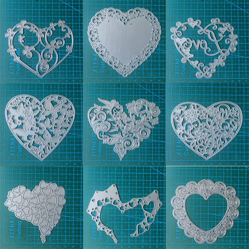 Dress My Craft Basic Designer Dies Hearts & Butterflies main image 1