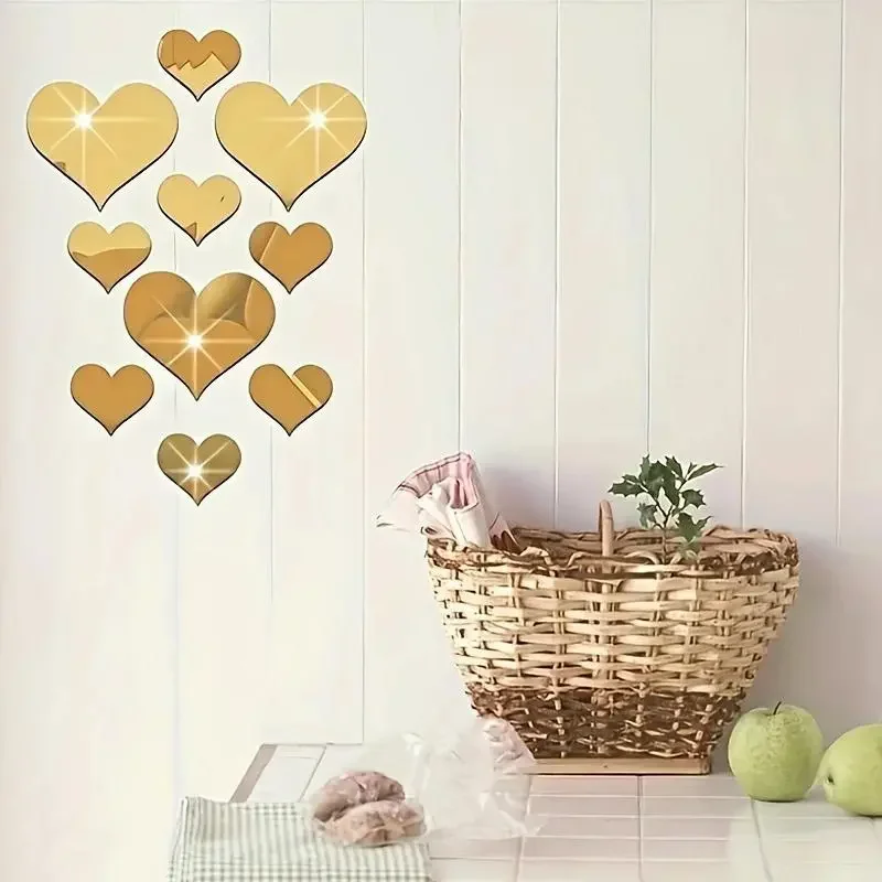 3D Love Hearts Wall Sticker 5