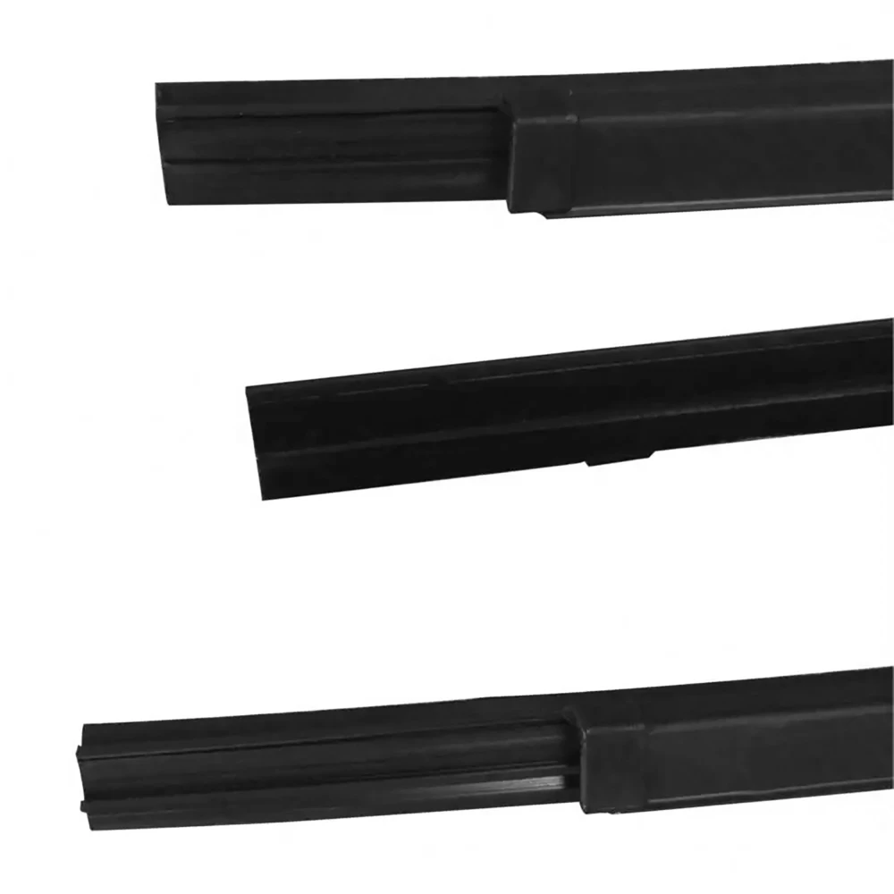 4Pcs Window Weatherstrip Side Door Outer Moulding Trim Sealing Belt for Nissan Frontier Navara D22 1994-Crew cab 4door