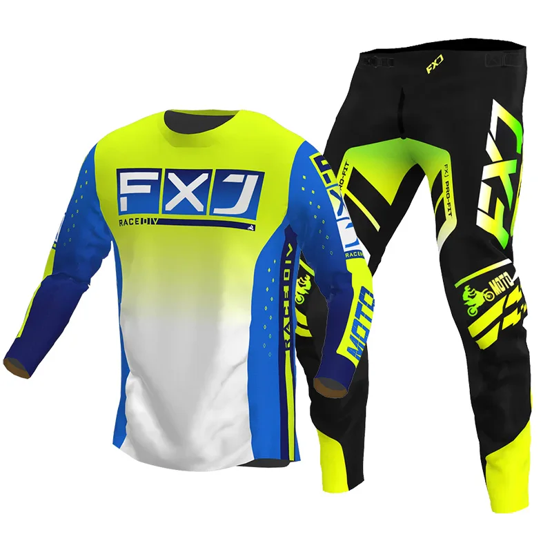 

motocross gear set racing suit Off-road MX DH BMX ATV MTB Enduro MOTO Mens Kits Women's mountain Motorcycle Combo Downhill