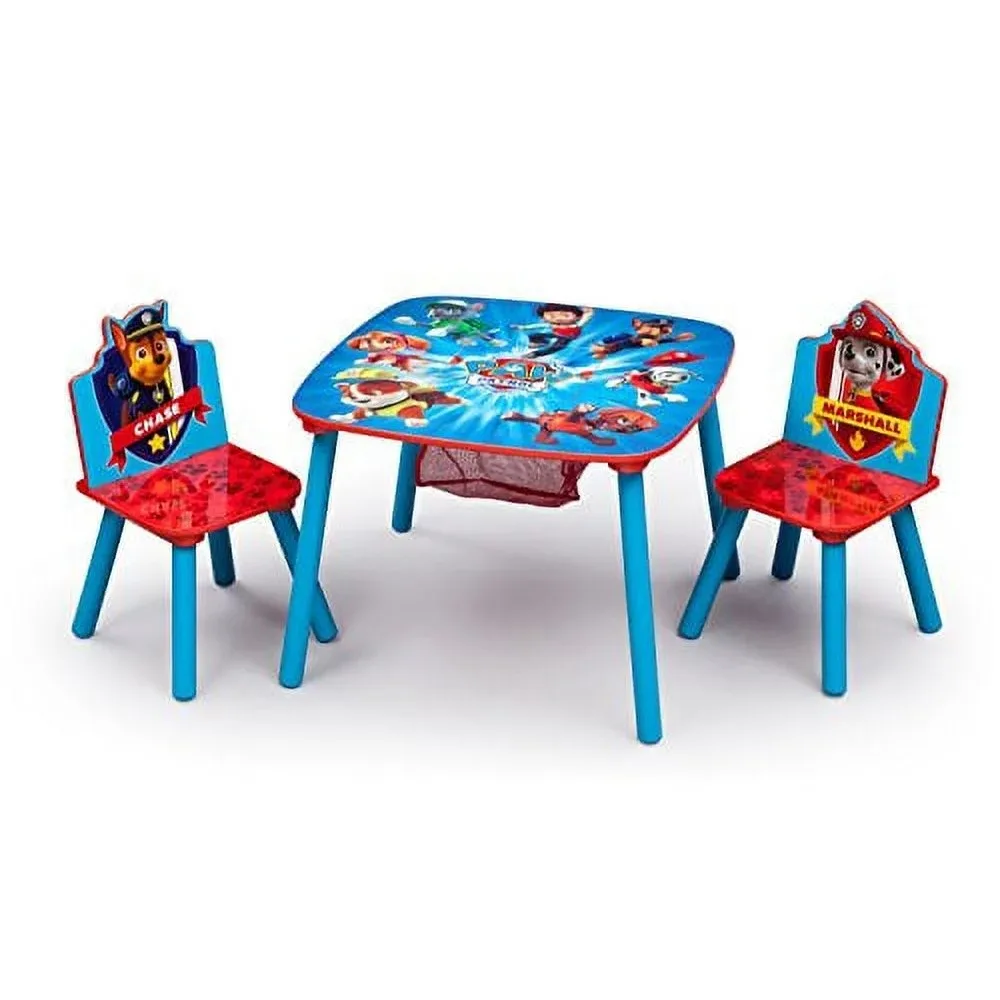 子供、子供のための収納テーブルと椅子のセット