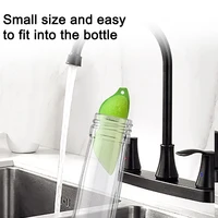 6pcs Reusable Bottle Cleaning Sponge Lightweight Soft Aluminum Ceramic Ball Pea Shape Kitchen Tool 2