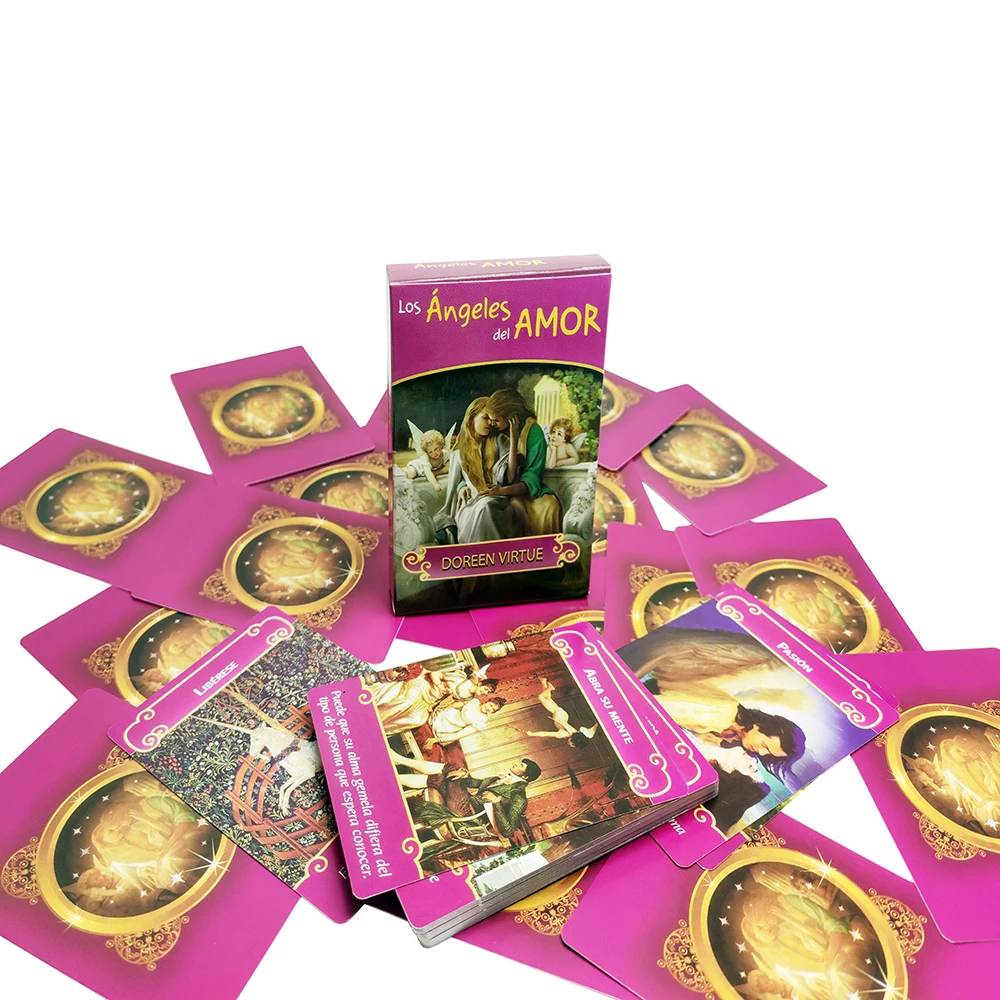 High-quality Doreen Virtue In Spanish Versions Romance Angels Tarot Oracle Cards Deck 44 Card 6