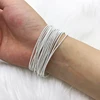 Hip Hop Style Metallic Color Unique Elastic Force Bracelet Fashion and Leisure Good for Parties Wear Elegant Gift Jewelry 5