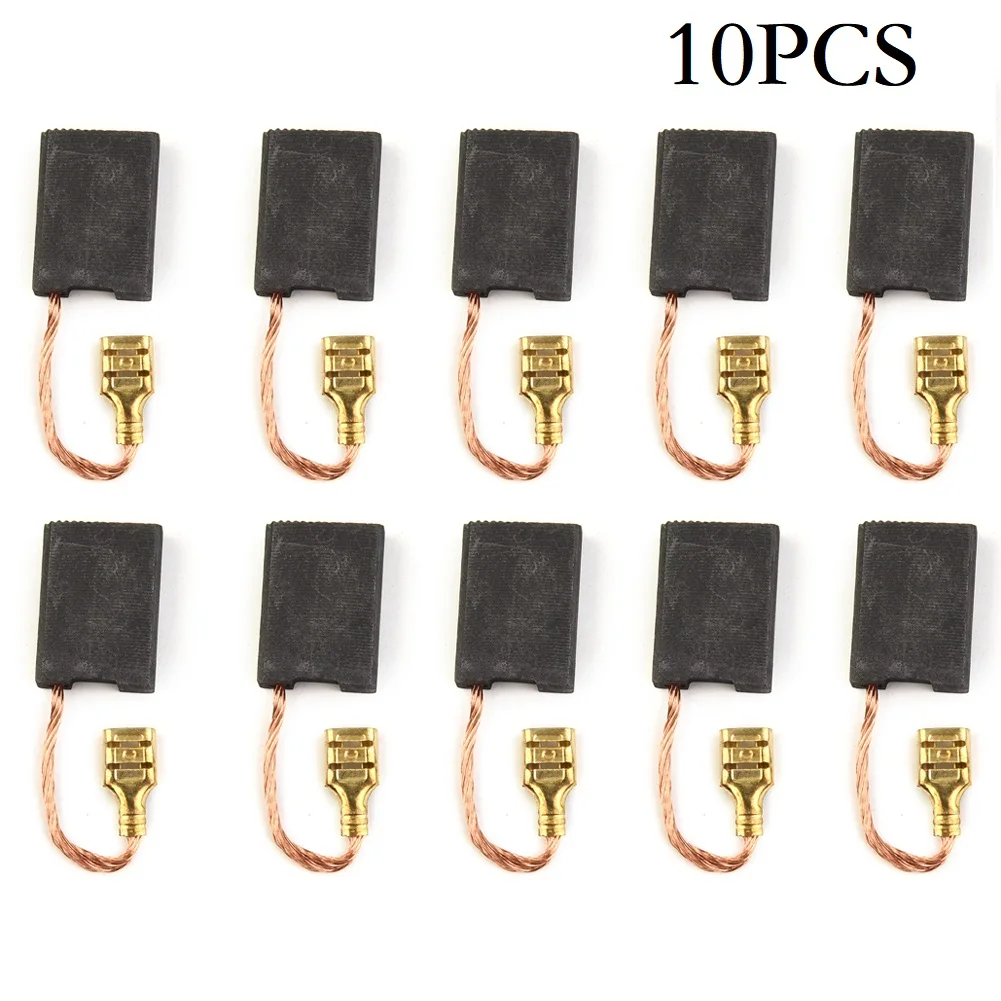 10Pcs 6.3*16*22mm 카본 브러쉬 모터 브러시 석탄 브러시 Bosch GWS 20-230 H 앵글 그라인더 교체 부품 전동 공구 Accs