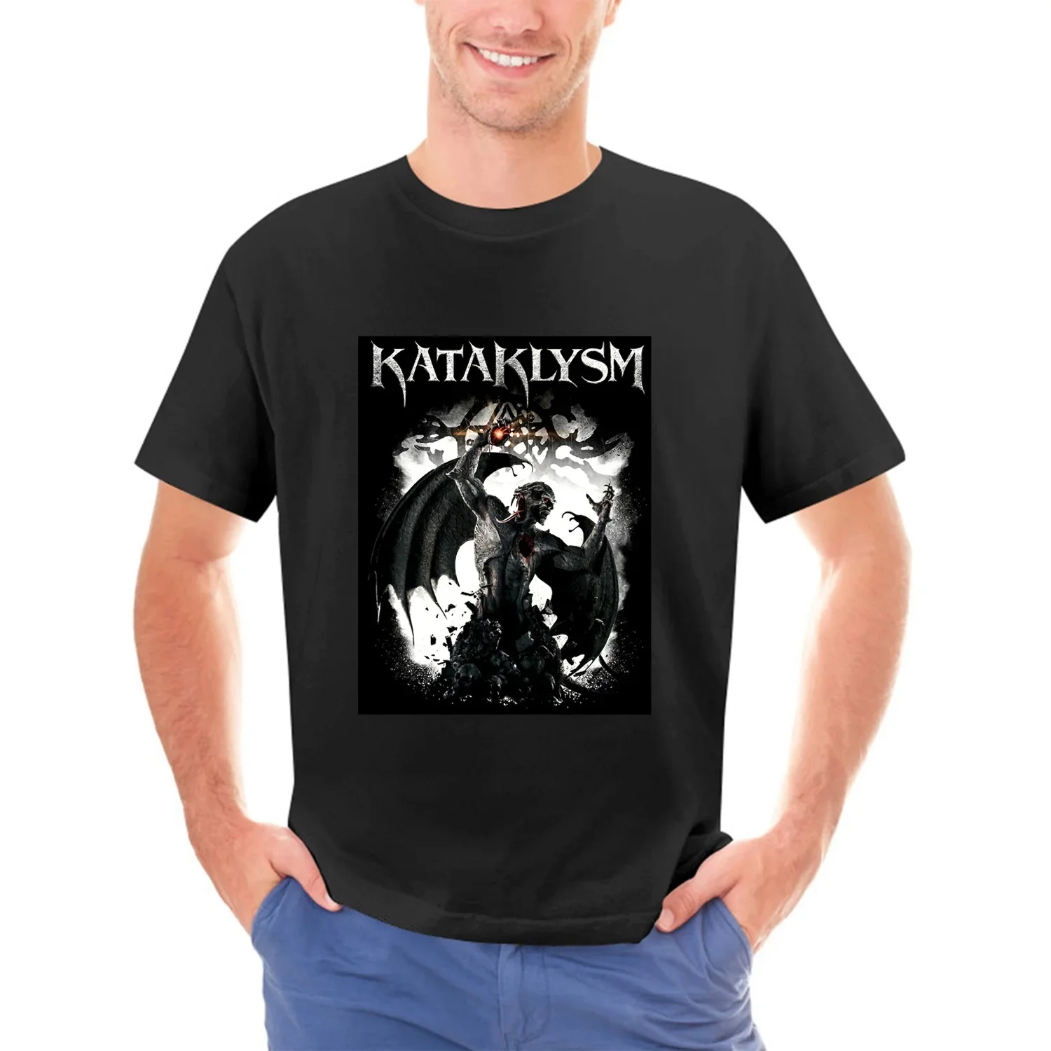 

TRAEYENYCE Kataklysm непоклонная команда Dhirt футболка Свитшот Толстовка для мужчин женщин черный