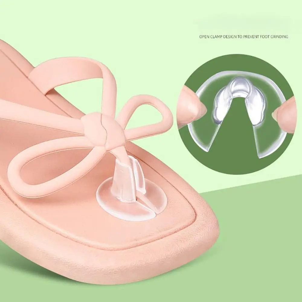Gel Thong Sandal Cushion Accessories Clear Pain Relief Toe Cushions Non-Slip Forefoot Pad Women