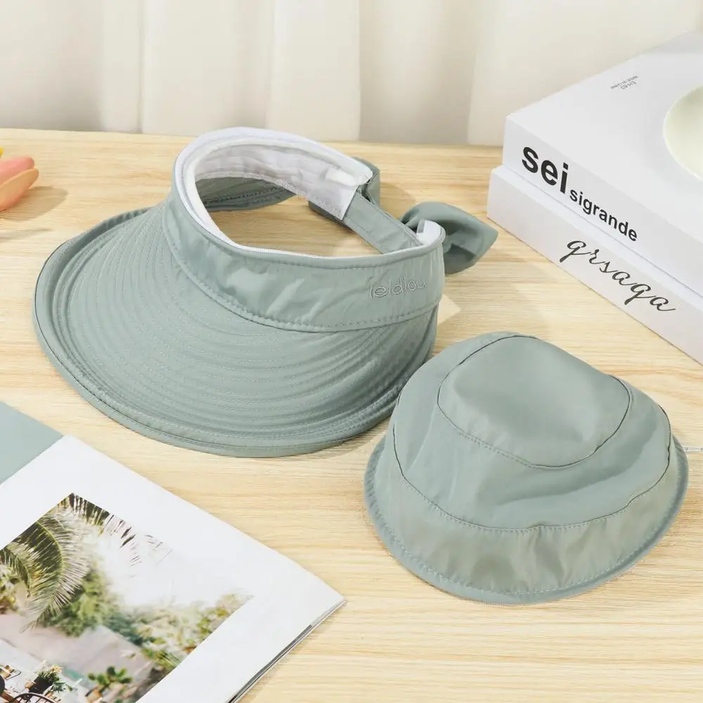 Summer Wide Brim Foldable Hats Women Outdoor UV Anti Neck Protection Sun Visors Lady Fishing Hiking Sunscreen Cap