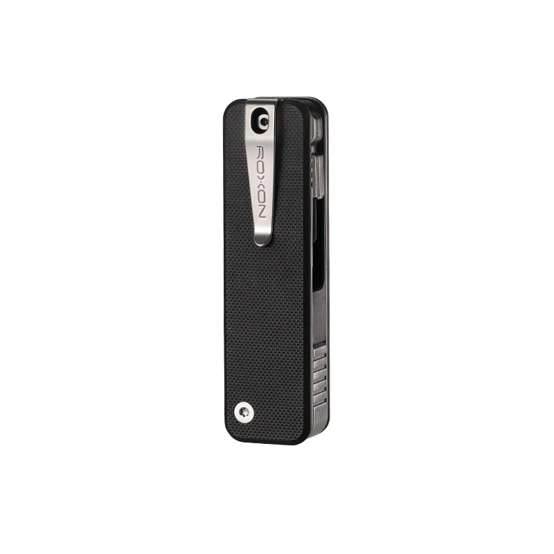 ROXON S503G Flex Companion Tool Modular Design and Customizable Pocket Tool, Preinstalled with 8 Essential Tools (1/4" Bit Drive 3