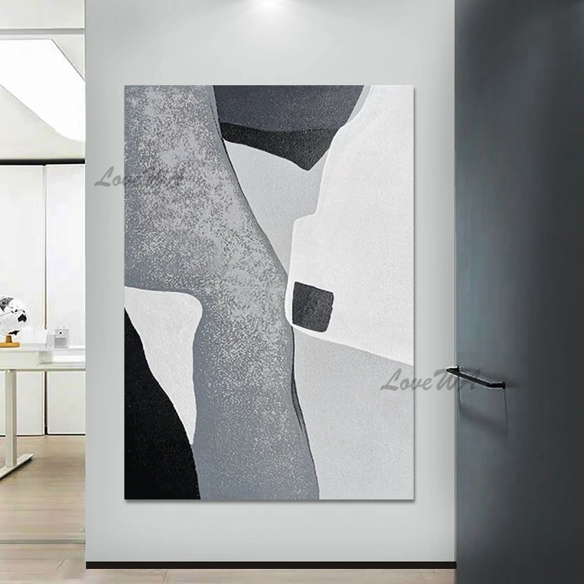 

Новое поступление, абстрактная ручная роспись маслом, лидер продаж 2022, Настенный декор, холст, картина, рождественский подарок, настенные картины