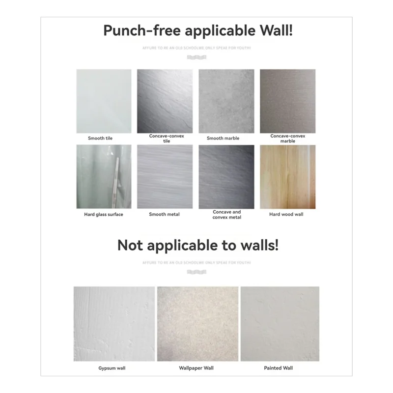 A88K-Space Aluminum Hook Bathroom Towel Hook Living Room Door Back Clothes Simple Storage 6 Hooks To Save Space