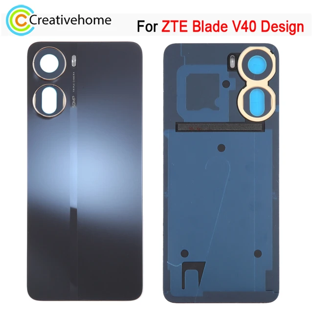 Replacing Battery Back Cover For ZTE Blade V40 Design Rear Cover  Replacement Part - AliExpress