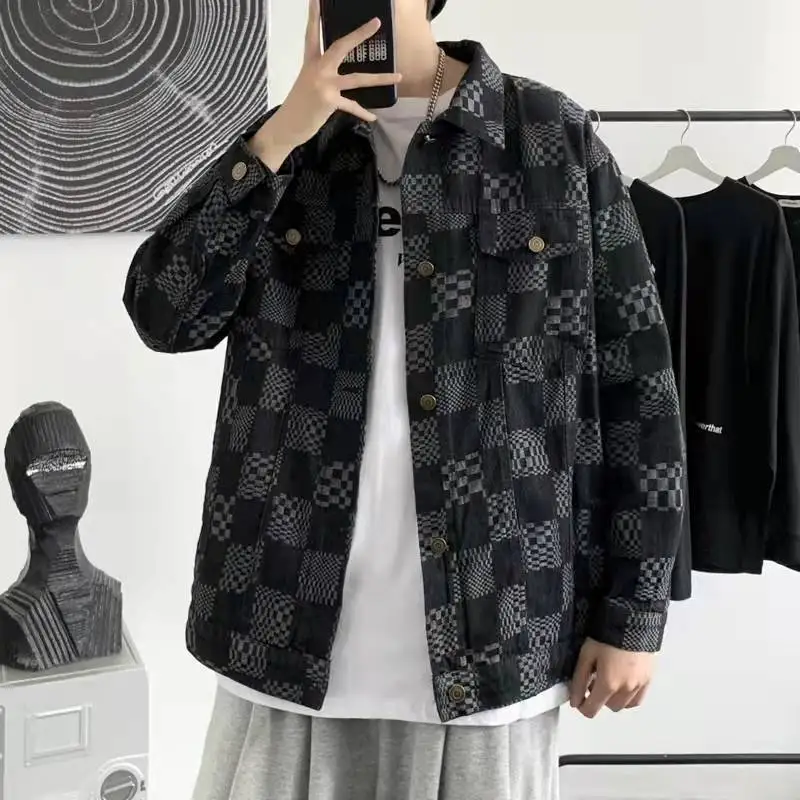 Louis Vuitton, Jackets & Coats, Louis Vuitton X Nigo Denim Jacket Noir